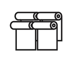 open roll dual coupled config transp